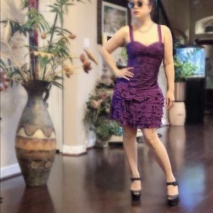 Free People  Ruffles chiffon Dress 👗